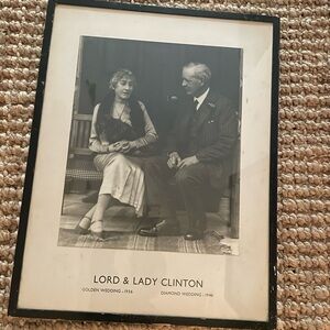 RARE 1930s-1940s Lord & Lady Clinton Portrait - Original London
Photograph